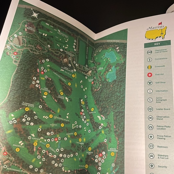 Masters 2024 Spectator Guide and Masters 2024 Eclipse Viewing Glasses - Picture 5 of 6